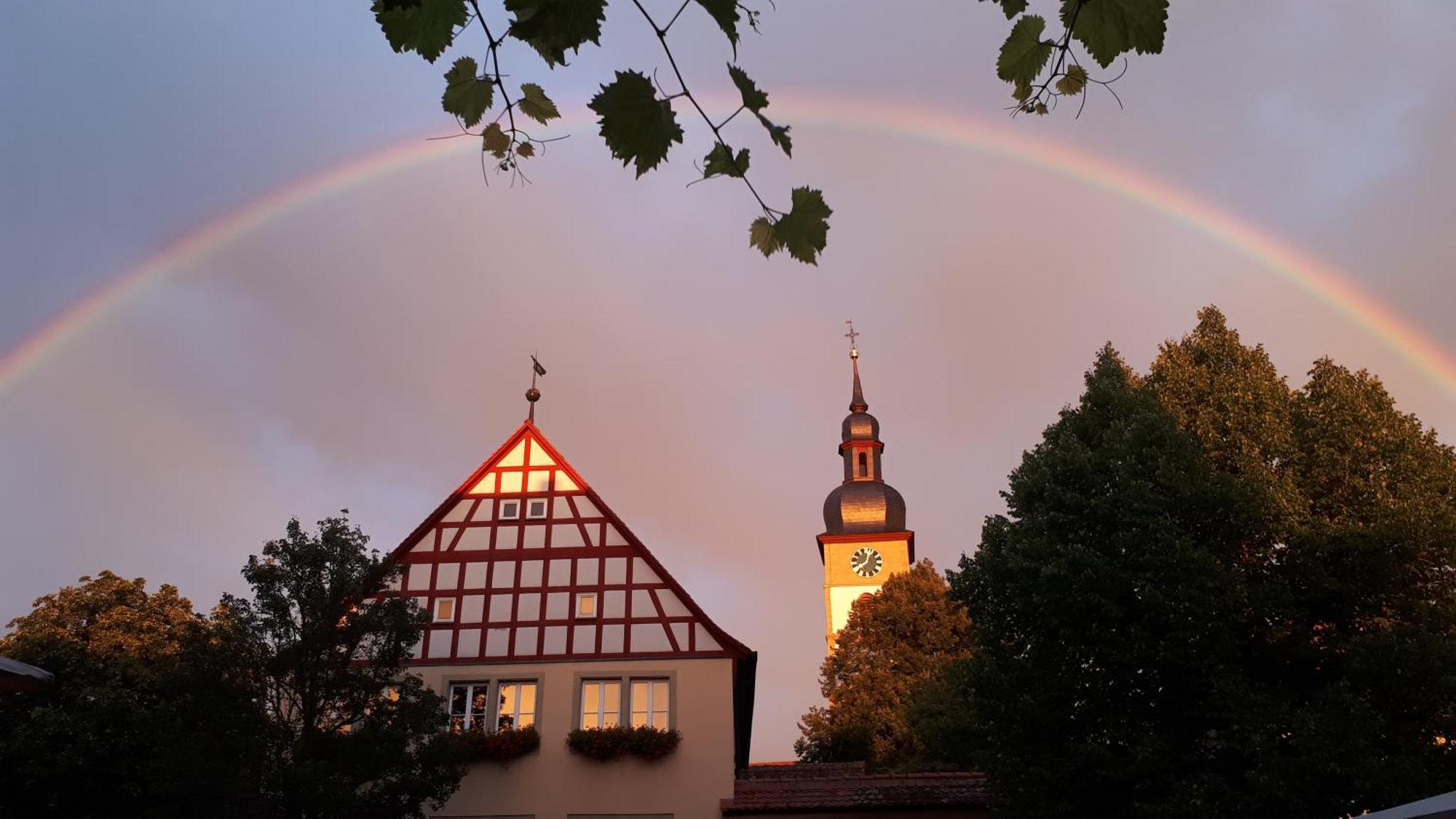 Landgasthof May Willanzheim Esterno foto